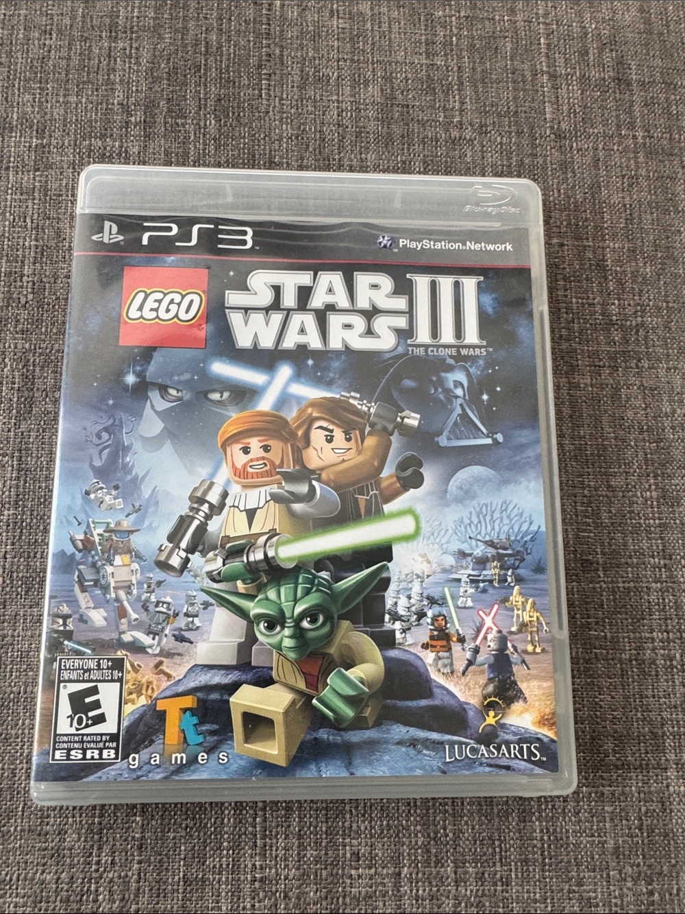 PS3 Lego Star Wars III 3 The Clone Wars CIB